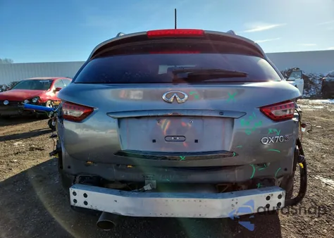 2015 Infiniti Qx70 z USA, uszkodzony, nr VIN JN8CS1MUXFM381288